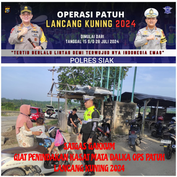 Ops Patuh LK 2024, Unit Lantas Polsek Minas Melaksanakan Giat Penindakan Kasat Mata Terhadap Pelanggar Lalulintas