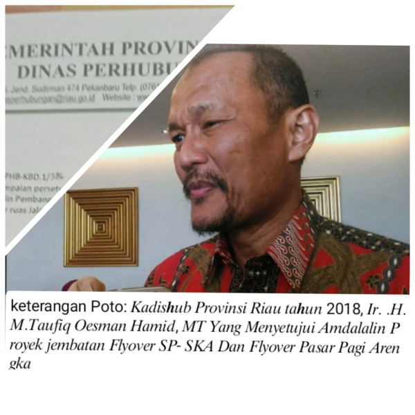 Soal Kasus Korupsi Flyover di Kota Pekanbaru, Ketua KNPI Riau Ajak KPK Panggil PJ Sekdaprov Taufiq OH, Larshen Yunus: Tabir Misteri Proyek Pembangunan Masjid Raya Juga Harus di Bongkar