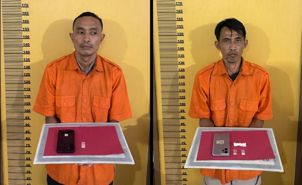 Tersandung Kasus Narkoba, Perangkat Desa Sibabat dan Rekannya Diciduk Polisi
