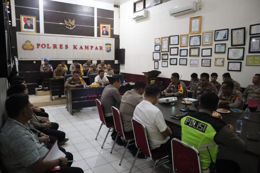 TIM III Polda Riau Laksanakan Supervisi dan Asistensi Operasi Mantap Brata Lancang Kuning 2023 - 2024