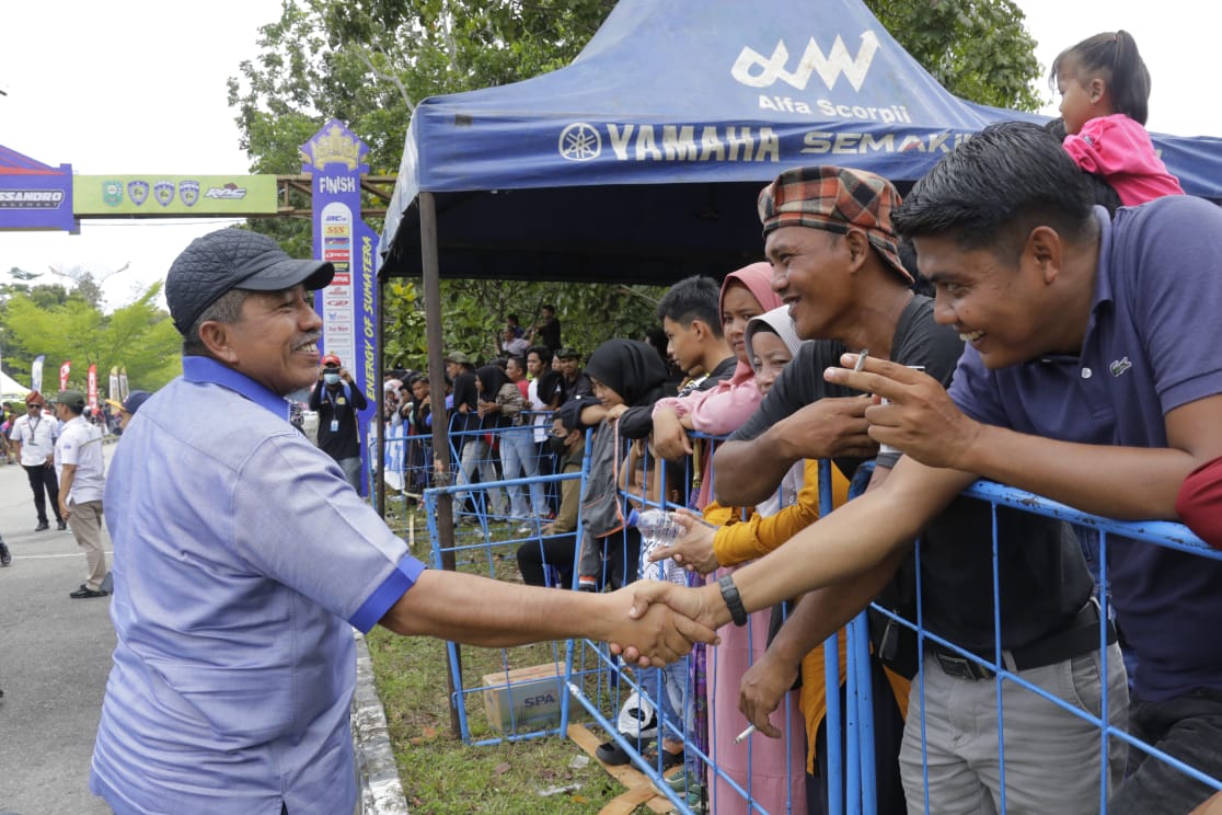 Bupati Alfedri Harapkan Iven Sumatera Cup Prix Dongkrak Kunjungan Wisatawan ke Siak