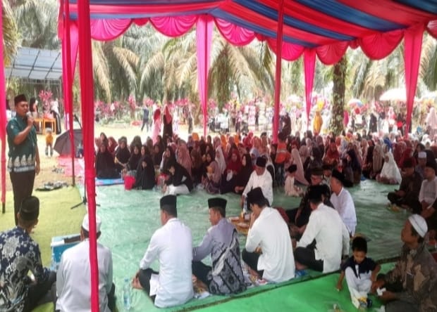 Jelang Ramadhan 1446 H,  Masyarakat Desa Pulau Birandang Gelar Acara Pulang Basamo, dan Ziarah Kubur