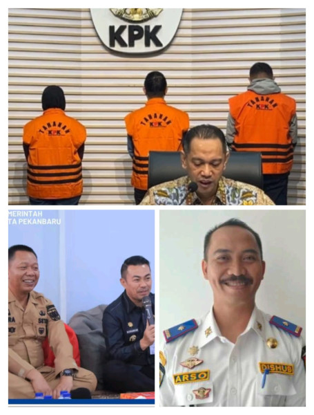 Soal OTT di Pekanbaru, KPK Sebut Aliran Uang Haram ke Kantong Kadishub dan Oknum Wartawan, Ketua KNPI Riau: Biarkan Saja, Siapa Tahu Sudah di Tabung Mereka