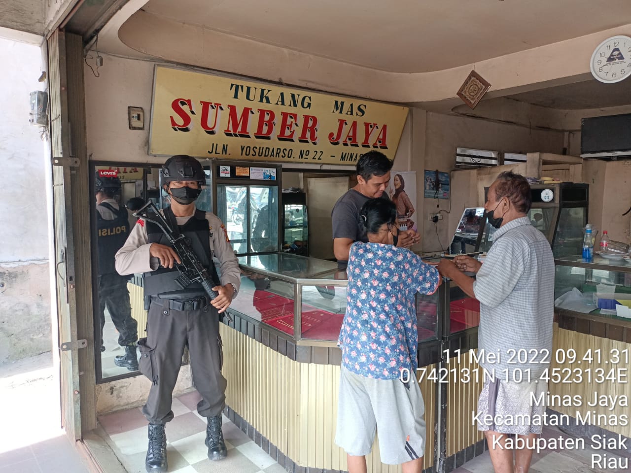 Wujudkan Sitkamtibmas Kondusif Pasca Idul Fitri, Polsek Minas Rutin Giat KRYD Antisipasi C3