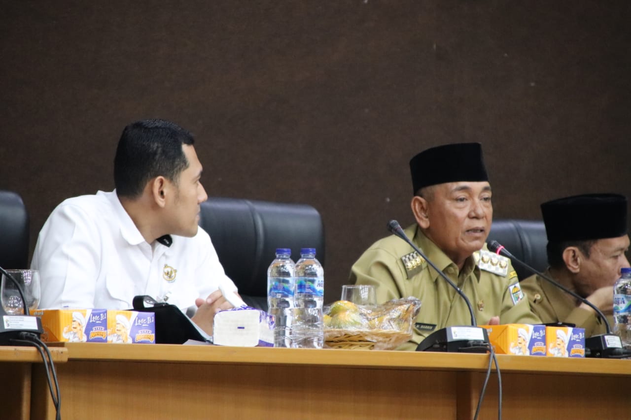Bupati Pelalawan Hadiri Entry Briefing Dengan Tim Pemeriksa BPK RI Perwakilan Riau