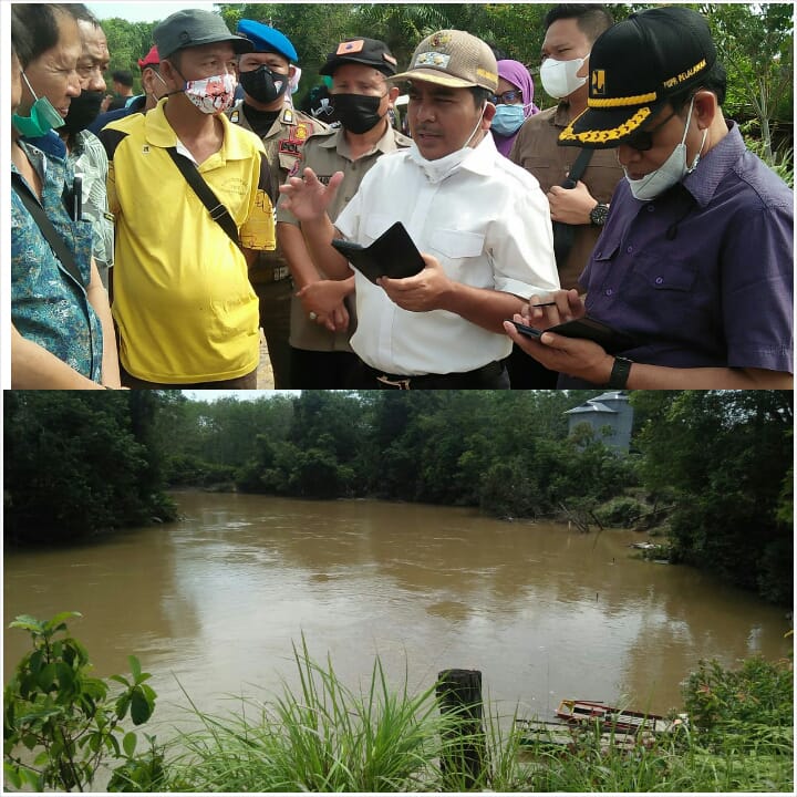 Wabup Tinjau Dan Identifikasi Bencana Banjir Di Desa Lubuk Kembang Bunga