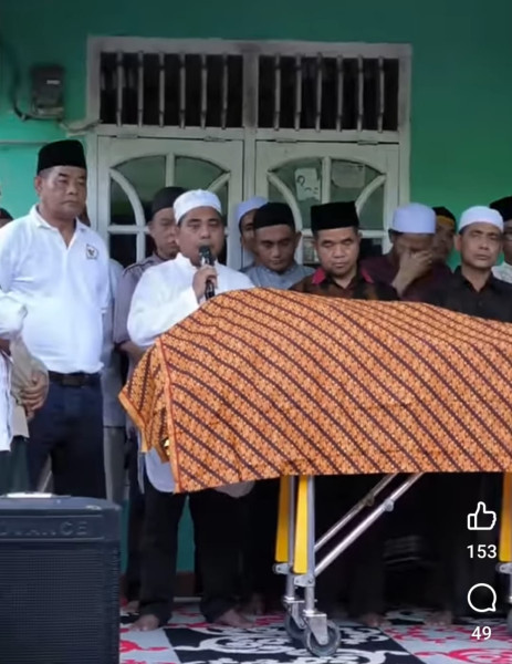 Wakil Bupati Pelalawan H Nasarudin SH MH Berduka, Ayahanda Tercinta H Suma Bin Dagang Tutup Usia di Usia 96 Tahun