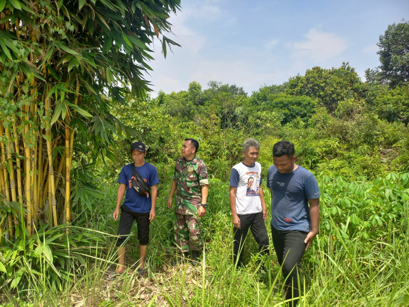 Serka Afrisal, Ajak Warga Binaan Patroli Gabungan Antisipasi Karhutla di Kampung Maredan