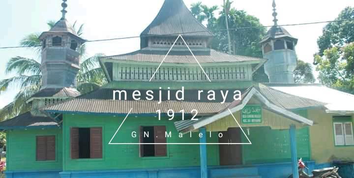 Berusia 110 Tahun Masjid Raya Desa Gunung Malelo Juga Masjid Tertua Di Kabupaten Kampar
