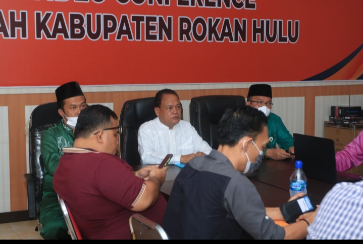Kadis Kominfo Buka Secara Resmi Sosialisasi SIPD  Bagi Organisasi Wartawan  Se Kabupaten Rohul