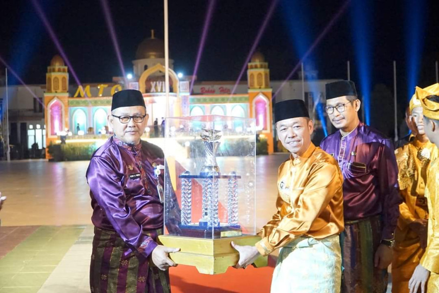 Bupati Rohil Resmi Buka MTQ  ke XVIII Tingkat Kabupaten Rohil Tahun 2023