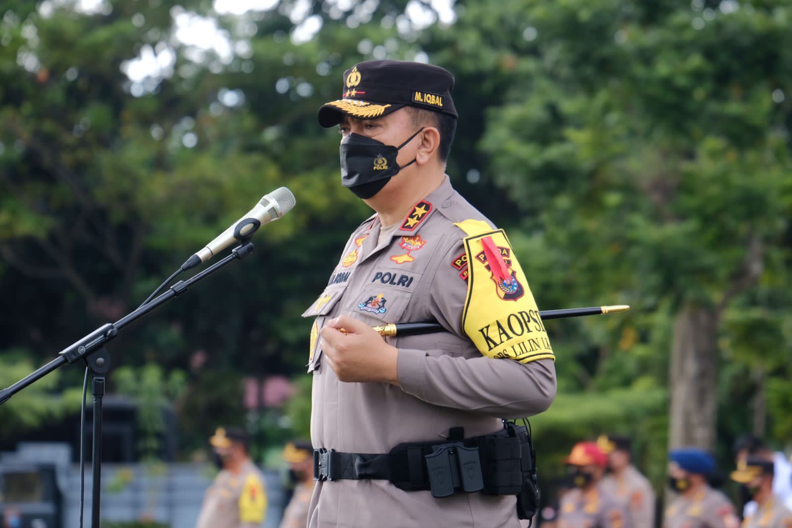 Unjuk Rasa Damai dan Tertib Kapolda Riau Sampaikan Apresiasi