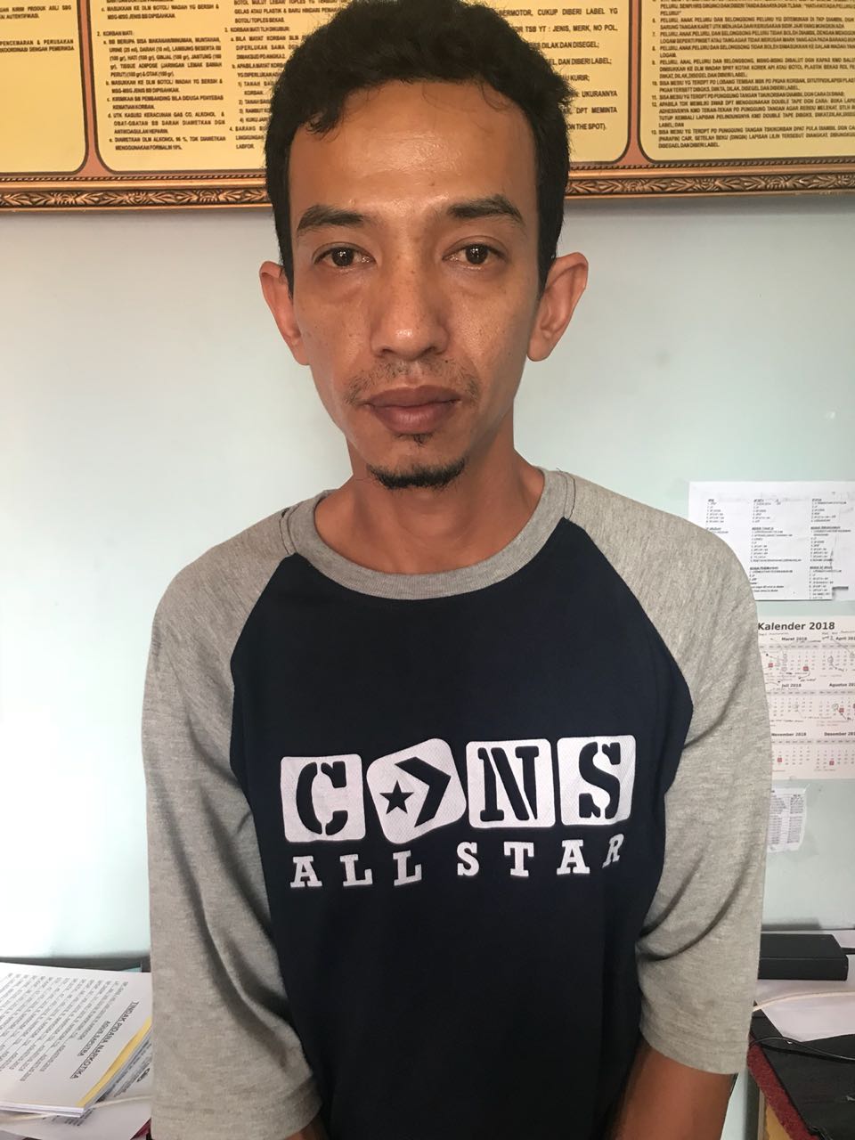Kembangkan Kasus Narkotika, Sat Narkoba Polres Siak Ciduk Warga Padang di Pekanbaru.