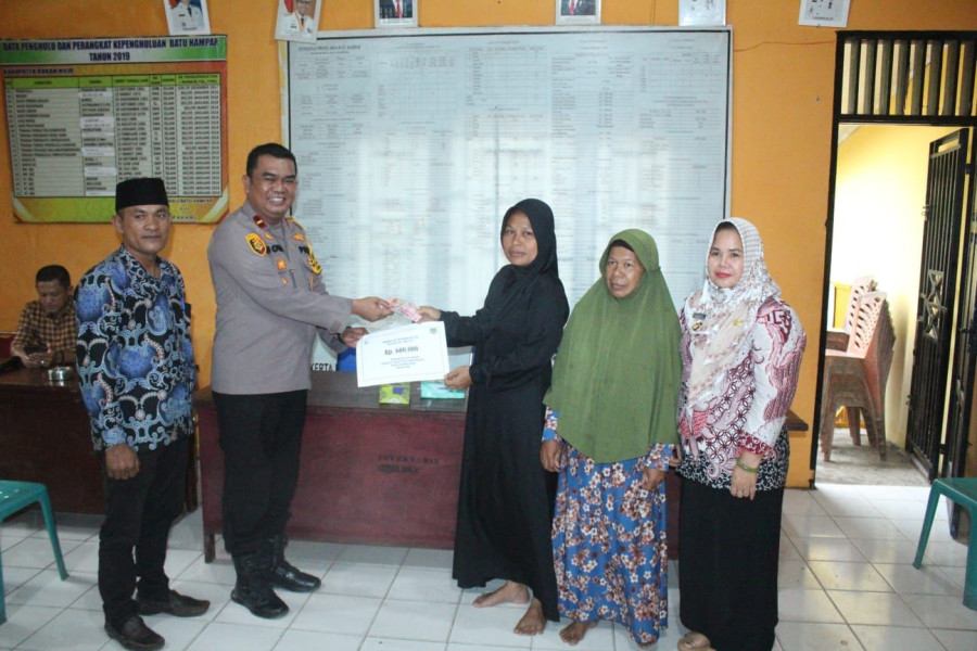 Baru Menjabat, Kapolsek TPTM Temui Sejumlah Tokoh  Di Kepenghuluan Batu Hampar