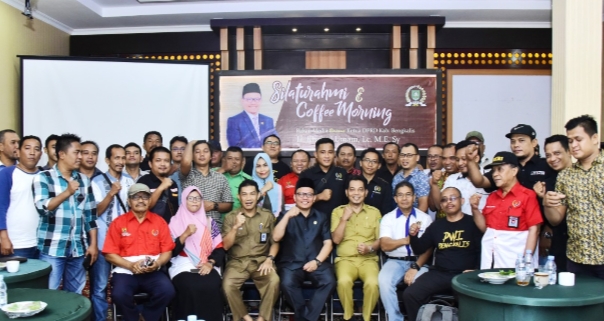 Gelar Coffee Morning, Ketua DPRD: Jalin Kerjasama dengan Media untuk Membangun Daerah