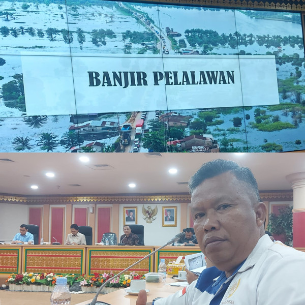 DPRD Riau Gelar Hearing Soal Banjir Pelalawan, Mahasiswa Desak Solusi Konkret