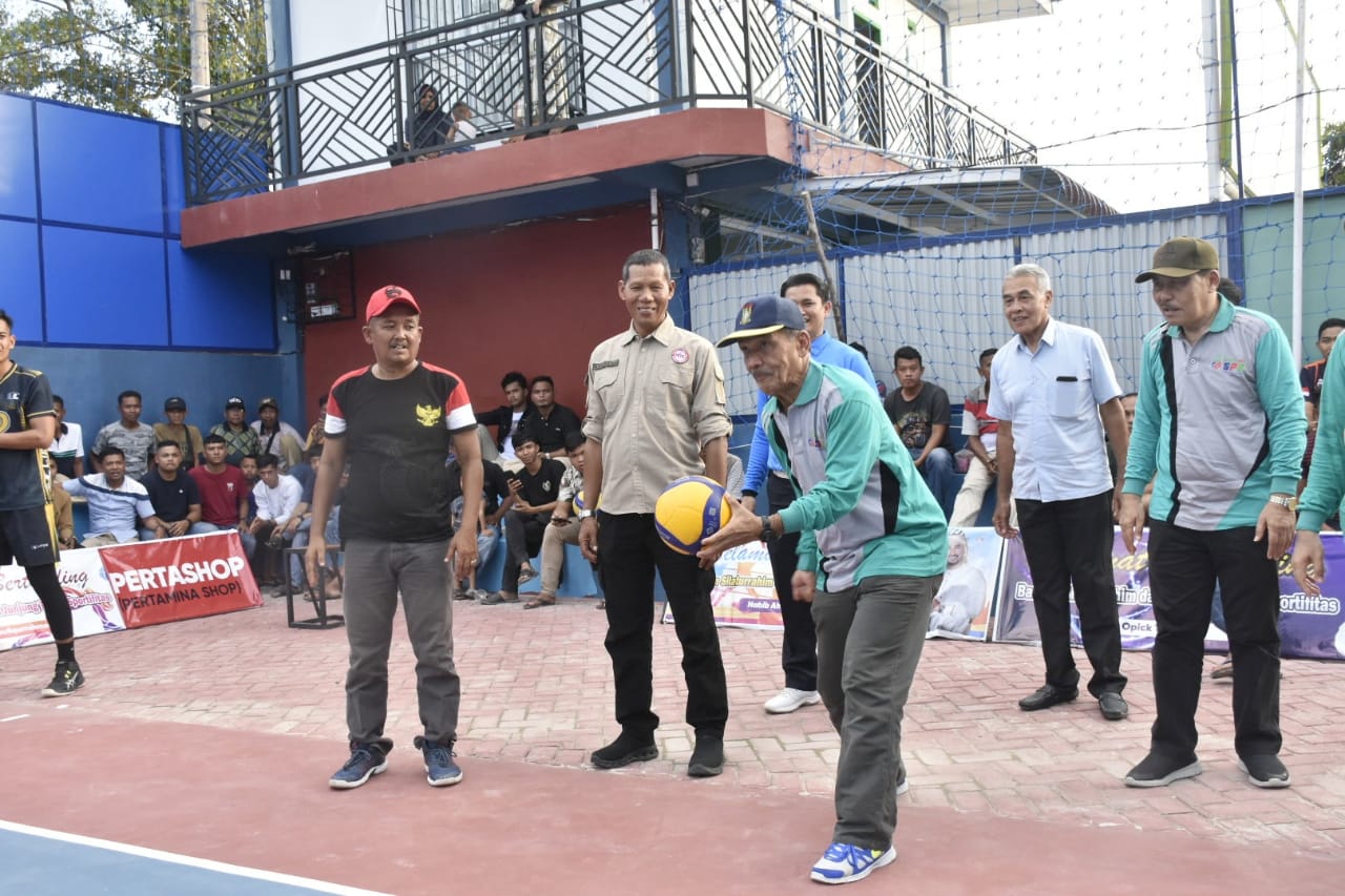 Liga Voli Se-Sumatera Akademi PSB Kampar di Isi Para Pemain Timnas Indonesia
