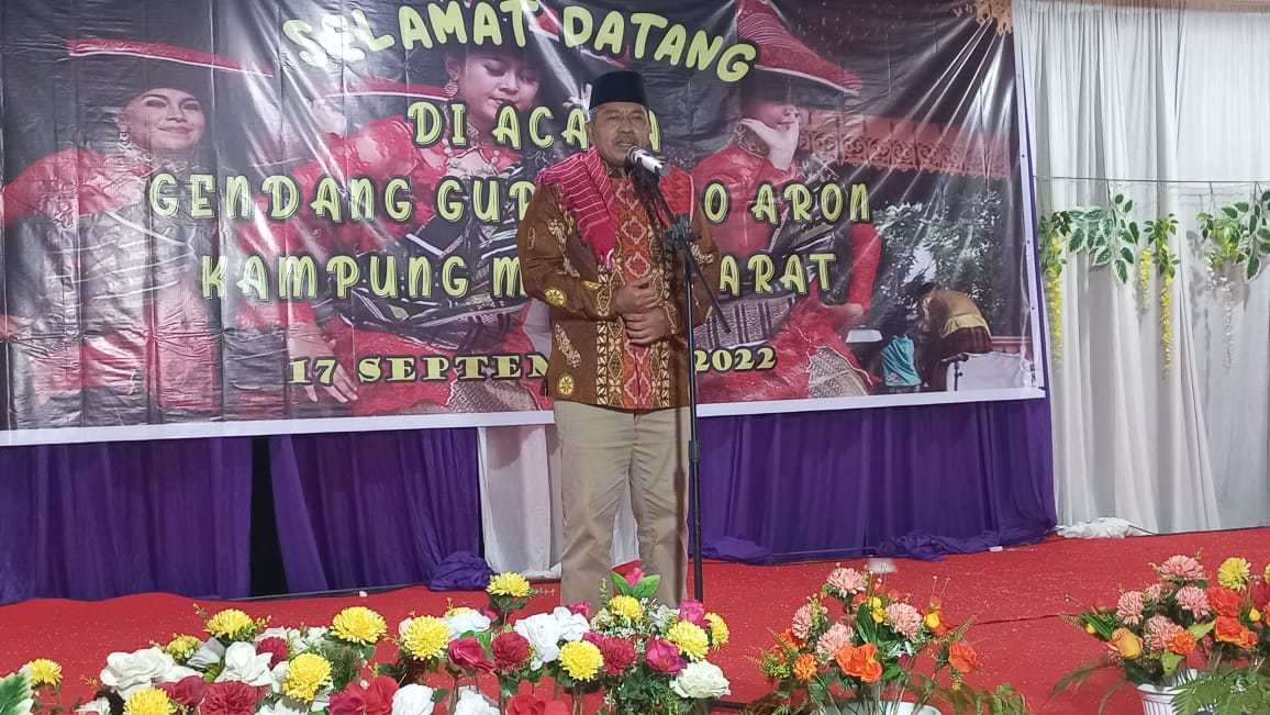 Hadiri Pesta Rakyat Suku Karo di Minas, Bupati Alfedri Perkenalkan Marganya Adalah Sembiring 