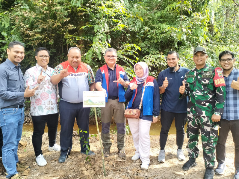 Danramil 03/Minas Hadiri Pembukaan Festival Musik Tahura SSH Dan Penanaman Pohon