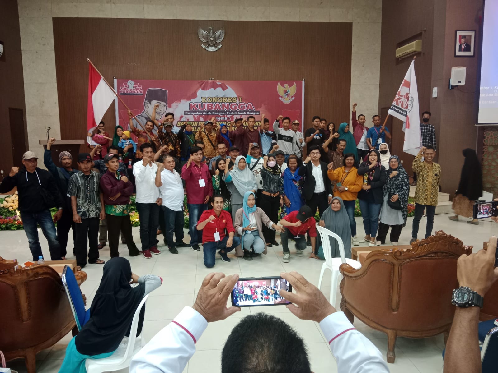 Kongres I Kubangga Riau, Ikhsan Dipercaya Jadi Ketua, Sanusi Sebagai Sekjen