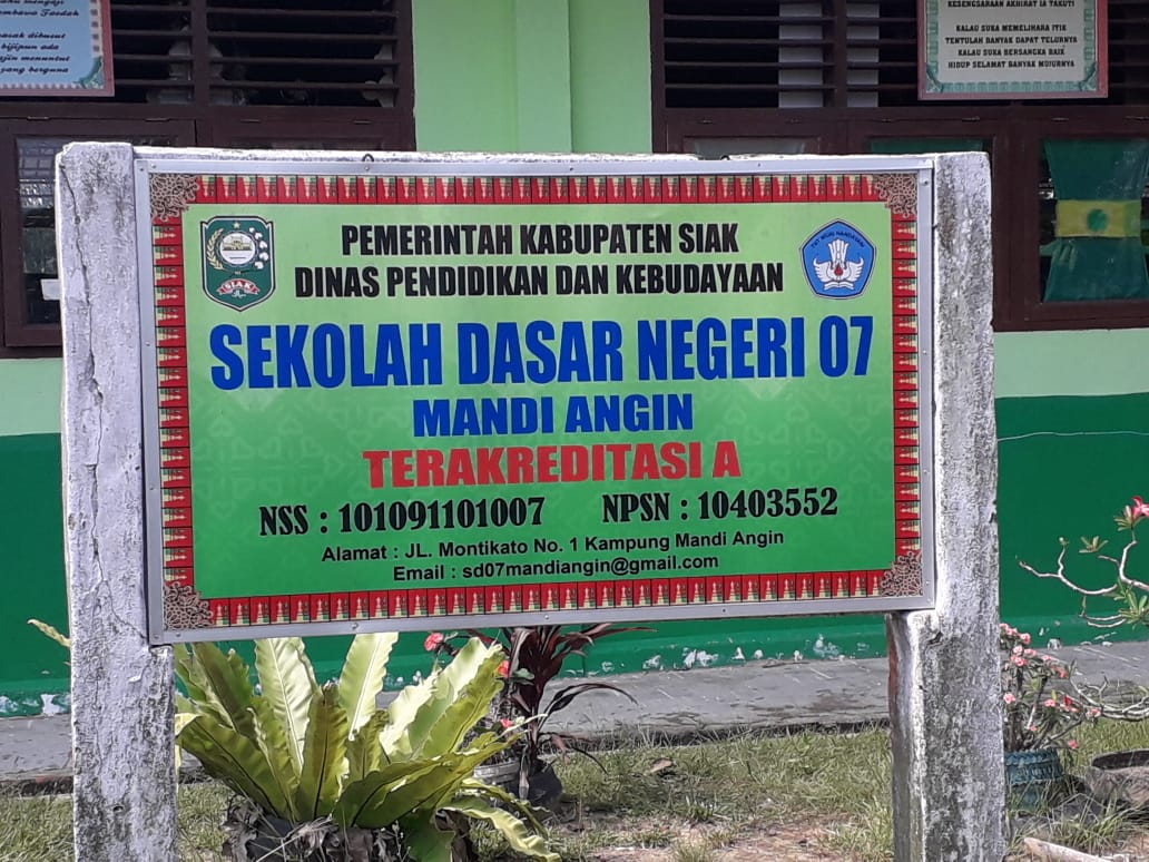 Kepala Sekolah Klarifikasi Dugaan Pungli, Di SDN 07 Mandiangin (Minas)