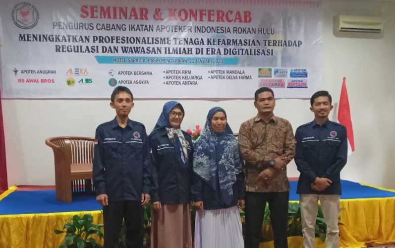 Ikatan Apoteker Indonesia Rohul Gelar Kompercab & Seminar