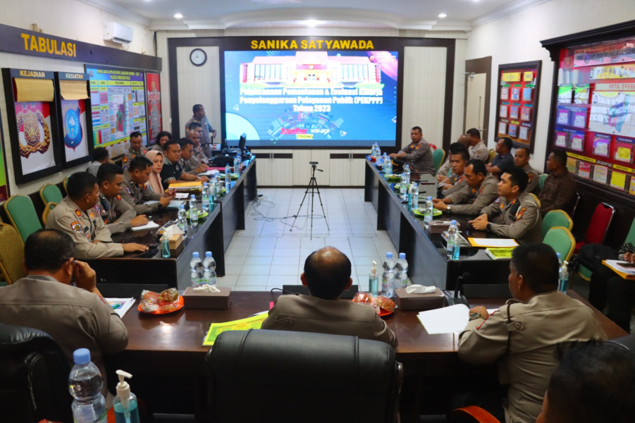 Evaluasi Kinerja Layanan Publik, Polda Riau Gelar Sosialisasi di Polres Inhu
