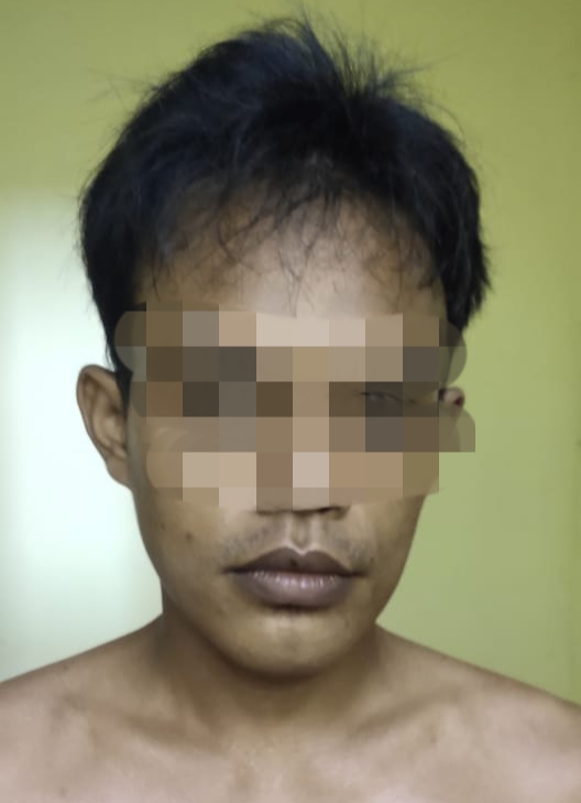 Polsek Kampar Kiri Tangkap Seorang Pelaku Narkoba di Desa Sahilan Darussalam