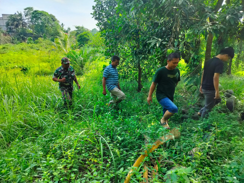 Sertu Sahidin, Babinsa Koramil 04/Perawang, Rutin Ajak Warga Binaannya Di Perawang, Patroli Gabungan Untuk Antisipasi Karhutla 