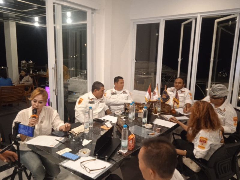 Dewan Pendiri dan Pengurus Elang Tiga Hambalang gelar Rapim Di Resto Food hills Sentul Bogor