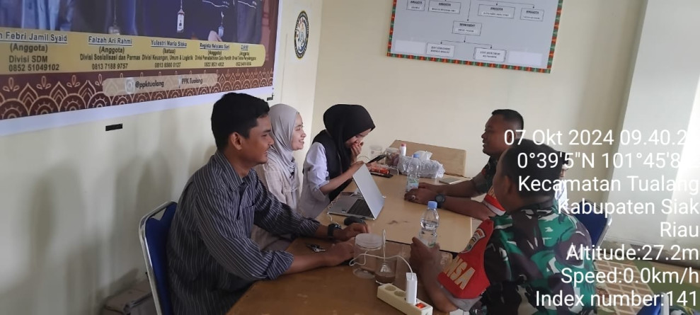 Koramil 04/Perawang Intensifkan Patroli, Jaga Kamtibmas Selama Pilkada di Kecamatan Tualang & Koto Gasib