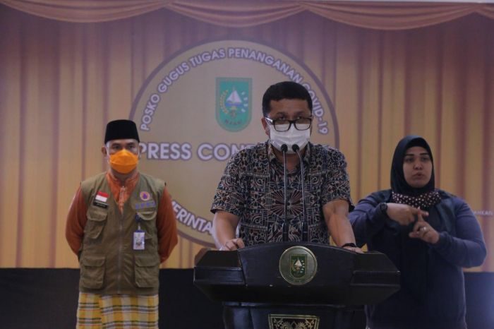 Hari Ini Sebanyak 27 Orang Pasien Kasus Penambahan Covid-19 di Provinsi Riau