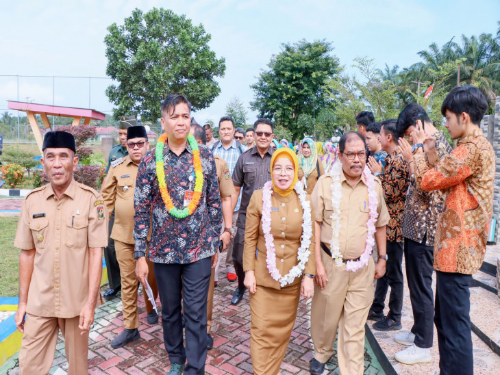 Setelah menjadi Terbaik Di Riau, Kali ini Desa Koto Masjid di Nilai Tim Dari Kemendes