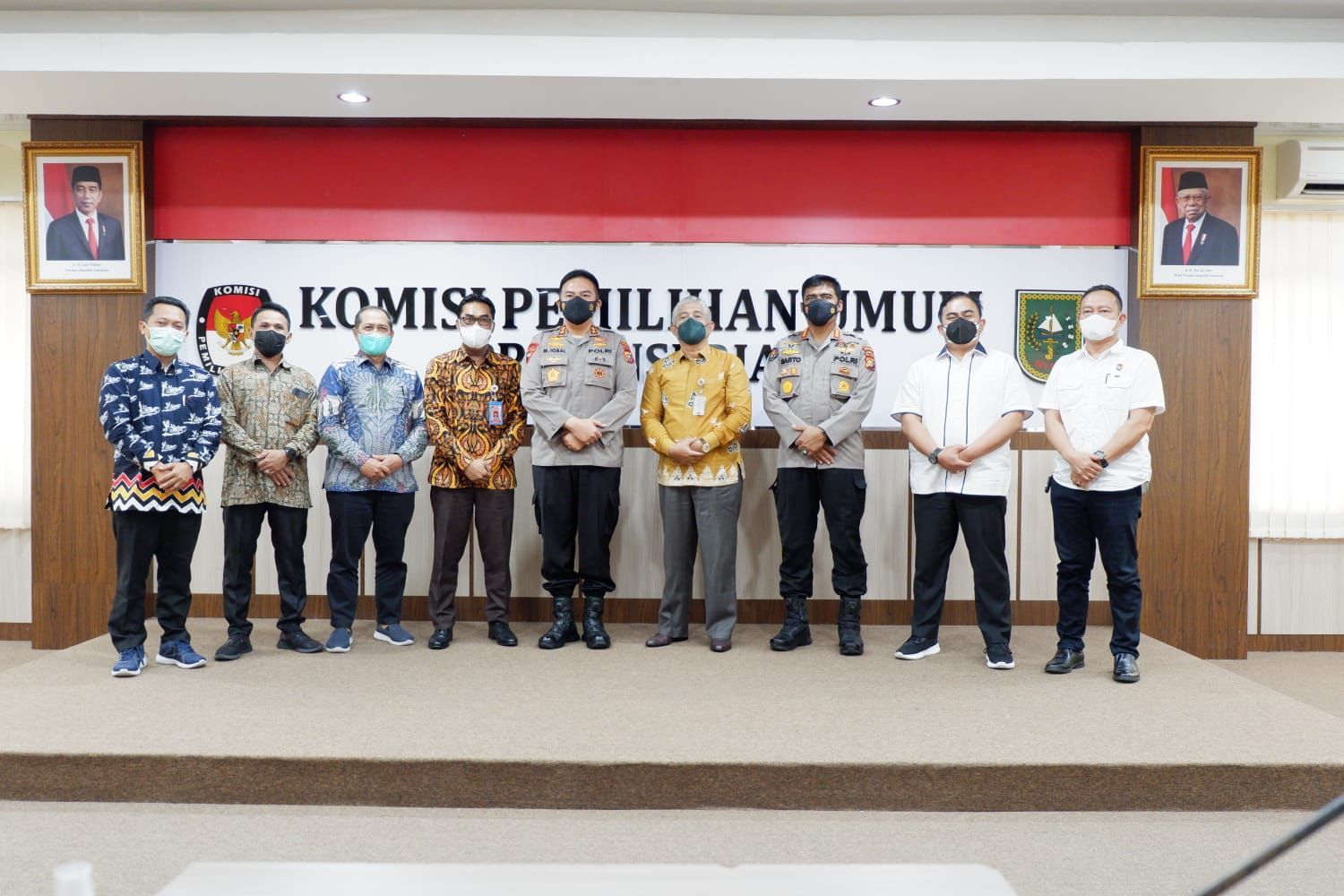 Persiapan Perhelatan Nasional Pemilu 2024, Kapolda Riau jalin Koordinasi dengan KPU Riau