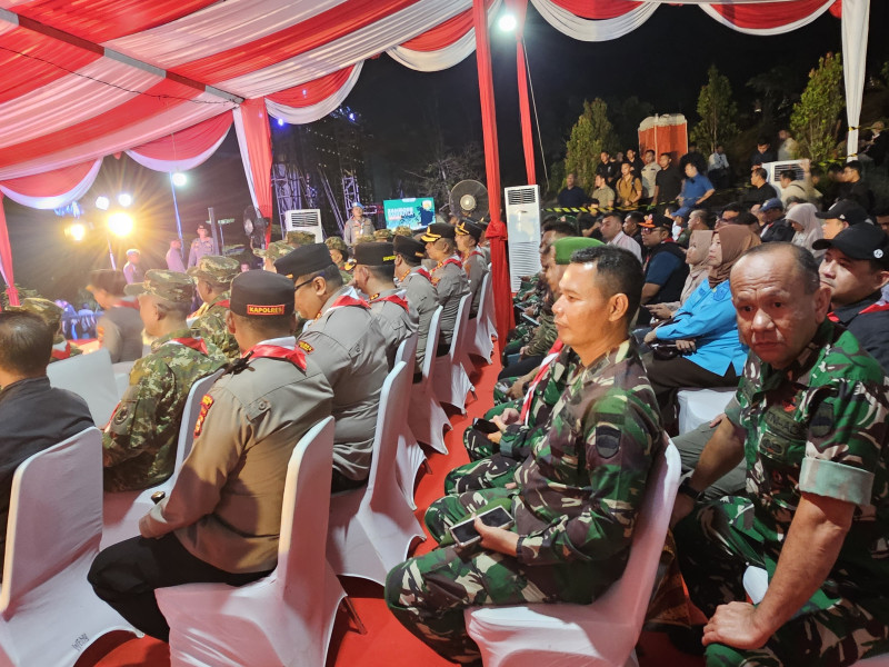 Api Unggun Jambore Karlahut Riau 2025 Sukses Digelar di Minas, Sinergi Kuat Forkopimda Terpancar