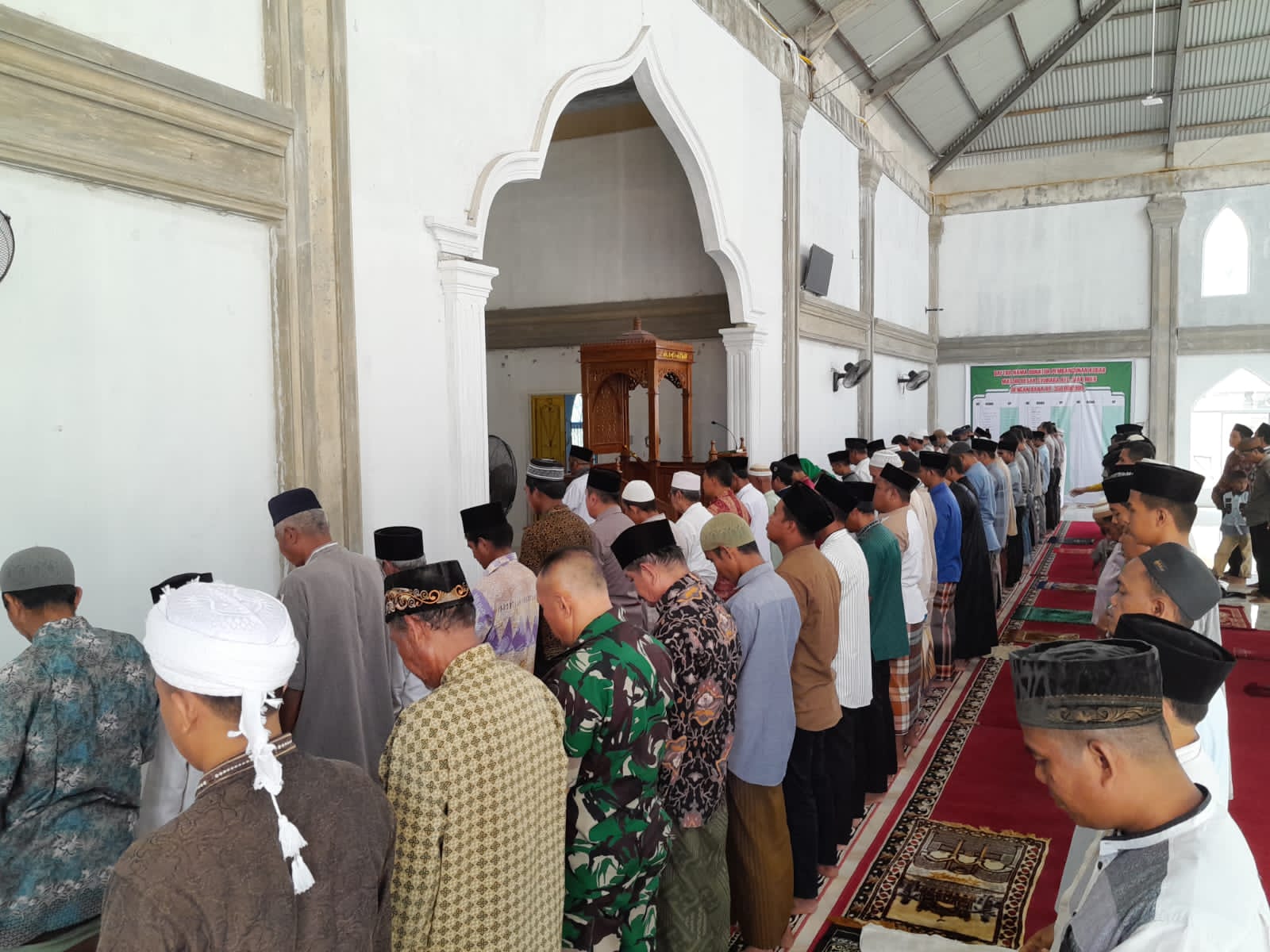 Doakan Korban Gempa di Cianjur, Polsek Siak Hulu Gelar Sholat Ghoib dan Doa Bersama