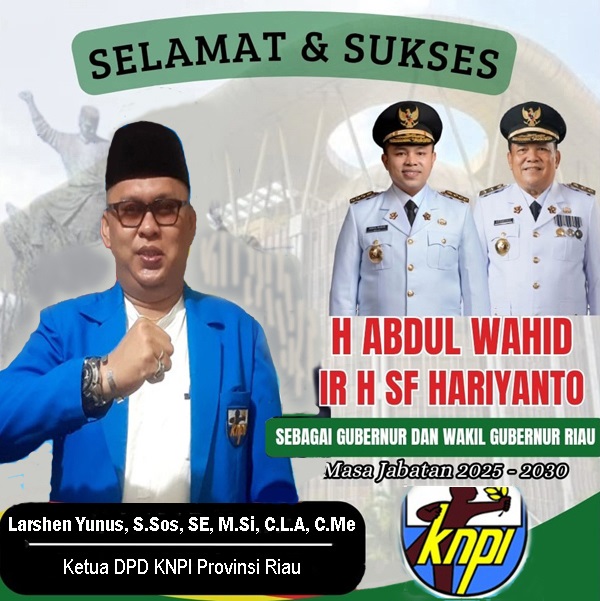 Sentil Telinga Gubernur Abdul Wahid, Ketua KNPI Riau Persoalkan Hal ini