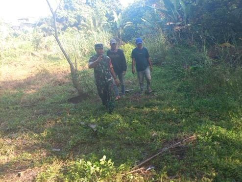 Babinsa Koramil 04/Perawang Patroli Pencegahan Karhutla, Situasi Aman Terkendali