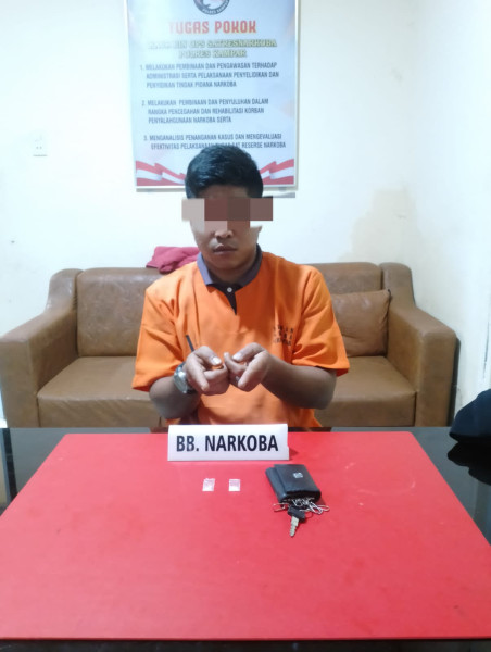 Tim Ojoloyo Tangkap Pelaku Narkoba di Desa Pulau Jambu