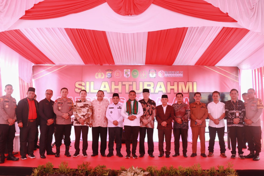 Kapolres Pelalawan Inisiasi Cooling System untuk Pilkada Damai 2024