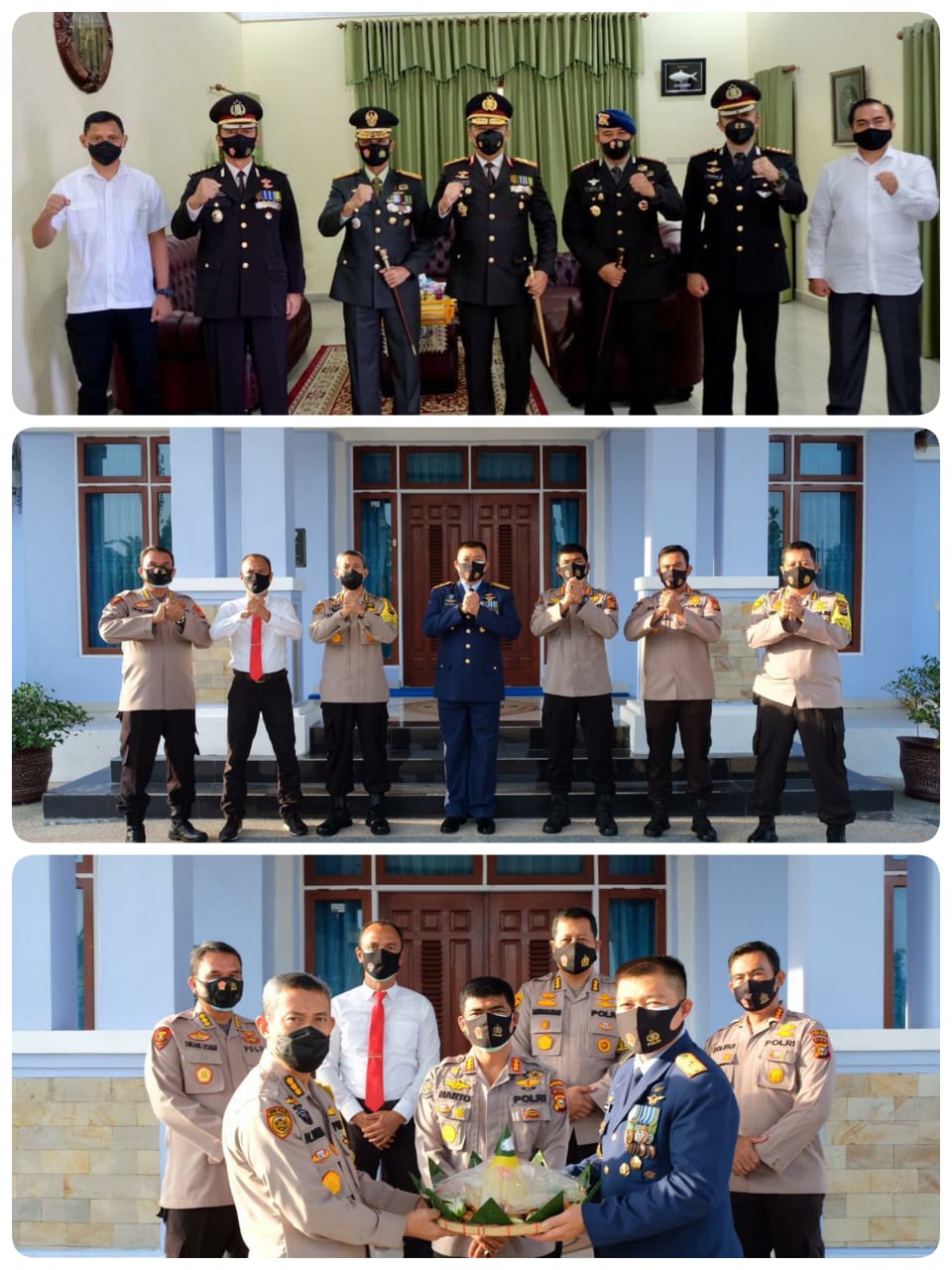 Di Hari Special, Kapolda Riau Dan Rombongan  Berikan Kejutan Bagi TNI