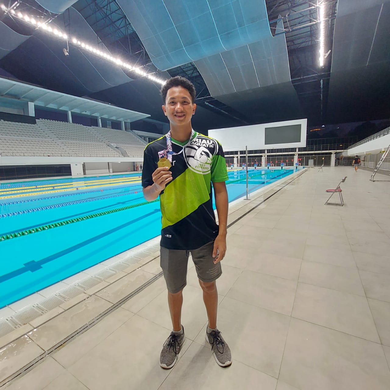 Perenang Kuansing Raih Medali Emas di Jakarta Open
