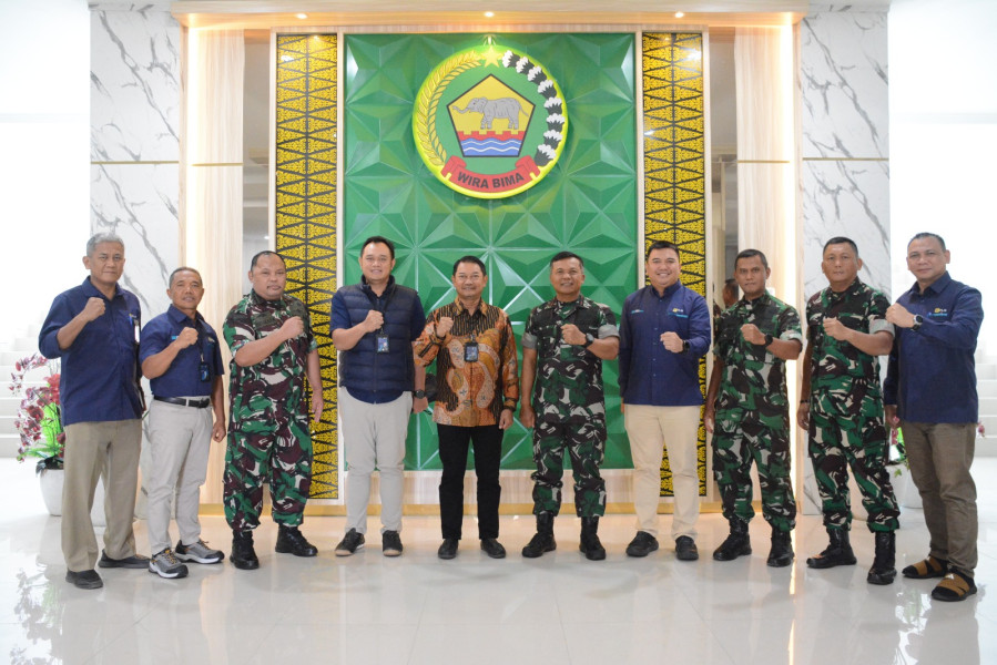 Brigjen TNI Sugiyono, Menerima kunjungan GM  PLN Tonny Bellamy Beserta Rombongan