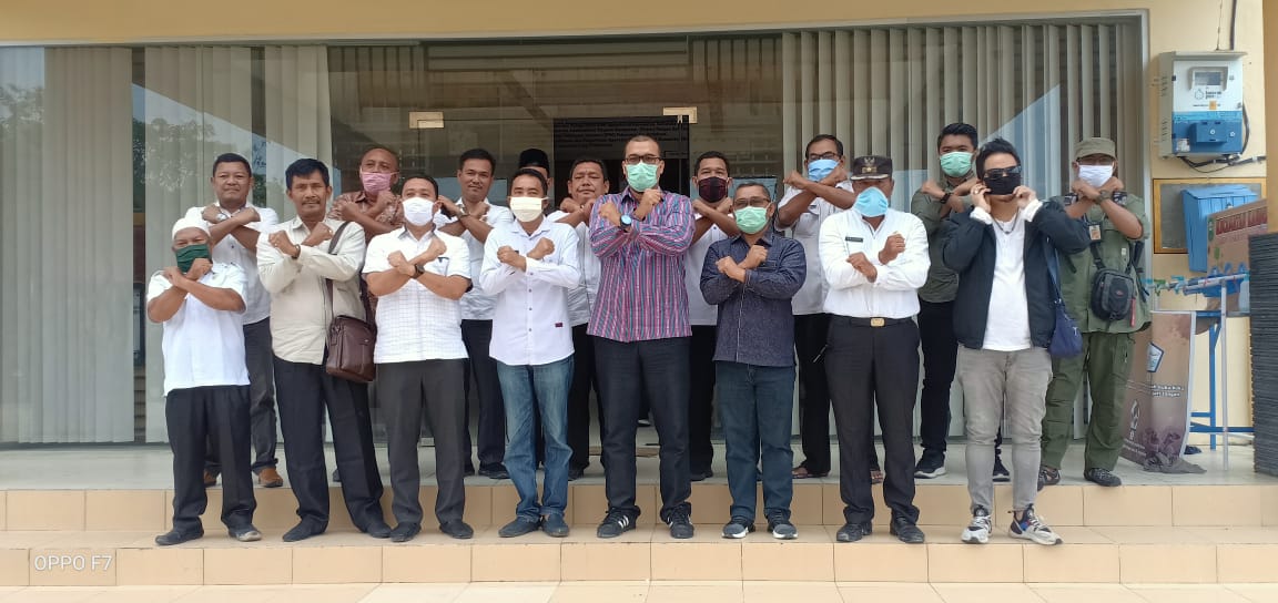 Terima Kunjungan Komisi I DPRD Provinsi Riau, Camat Kandis Beberkan Kesiapan Upika Hadapi Covid 19