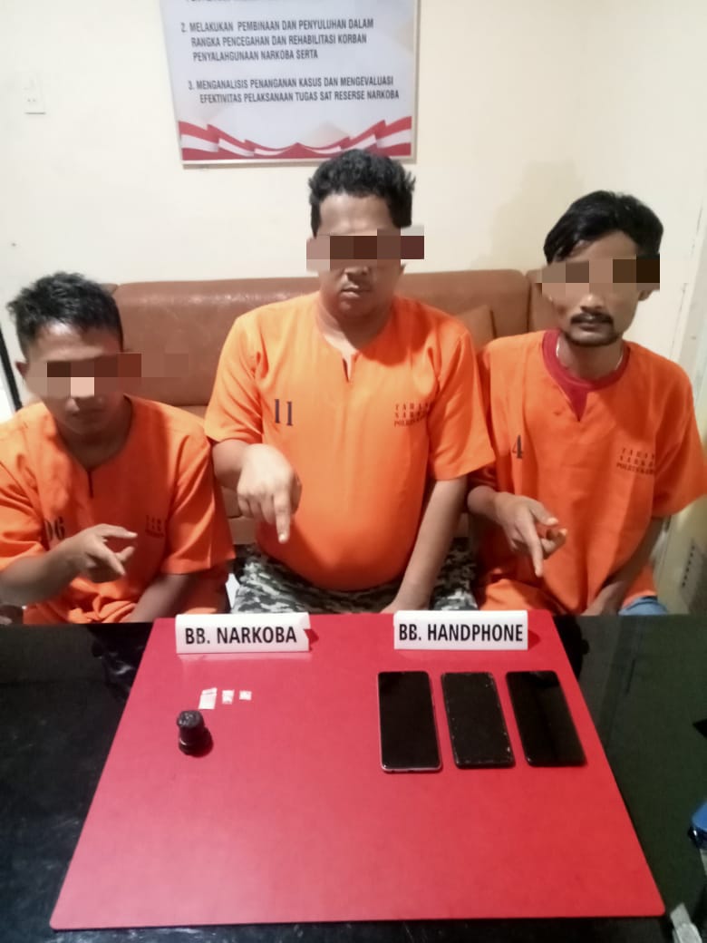 Tiga Warga Kuok Diseret Ke Polres Kampar, Ini Kasusnya!