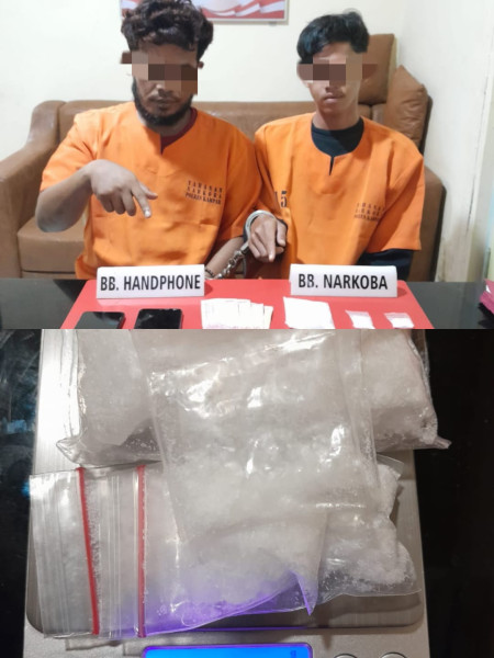 Lagi, Dua Pengedar Narkoba di Desa Suka Mulya Ditangkap Tim Ojoloyo
