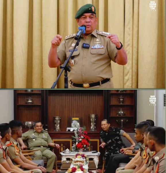 Silaturahmi Dengan Siswa Akademi Militer, Gubri : Semangat Kebangsaan & Tanggung Jawab
