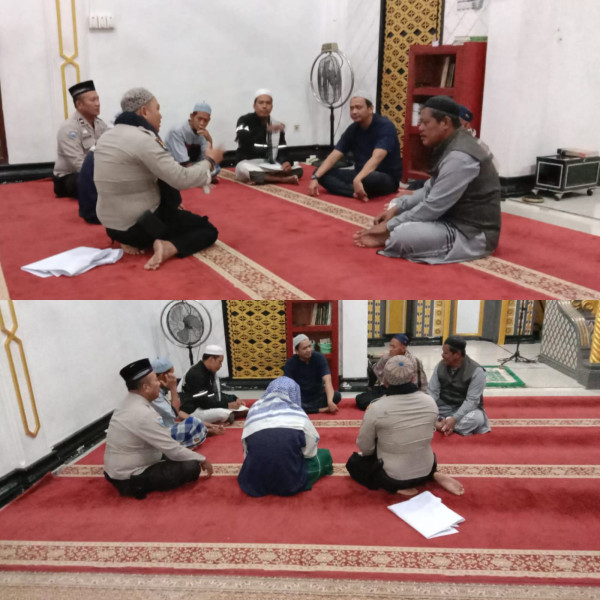 Polsek Kuala Kampar Binrohtal Di Masjid At Mutmainnah