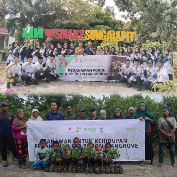 Sempena Hari Guru Nasional dan HUT PGRI ke 79, EMP PT. ITA Beri Kado Lingkungan