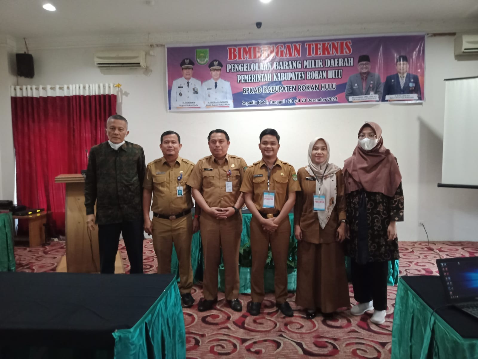 BPKAD Rohul Gelar Bimtek Pengelolaan Barang Milik Daerah